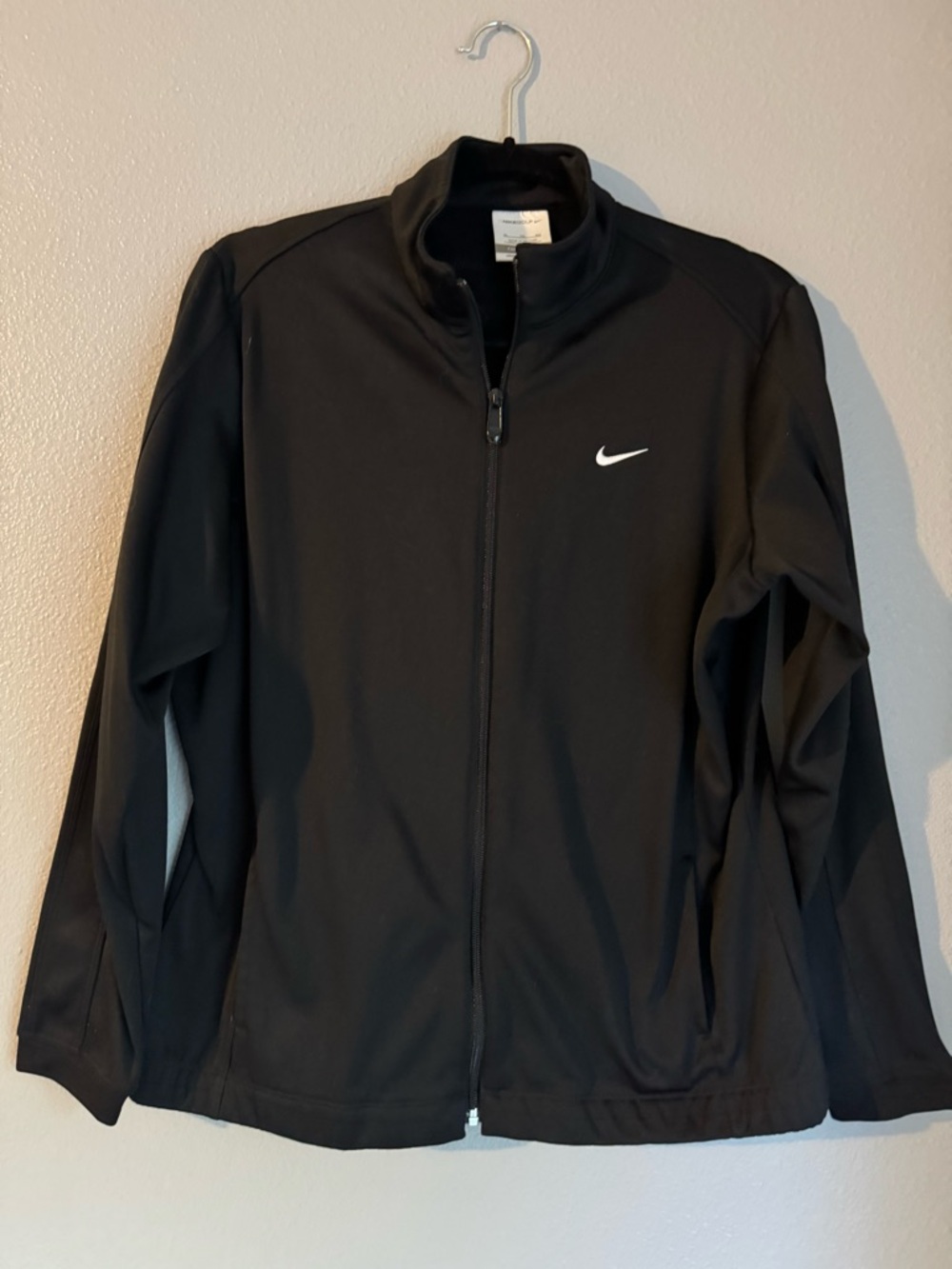 Nike Black Full-Zip Women's Athletic Jacket
